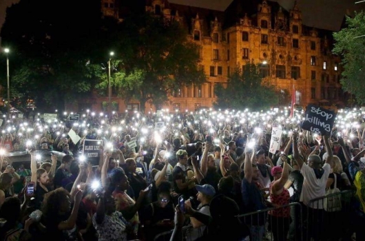 St. Louis protests following the Stockley verdict in September.