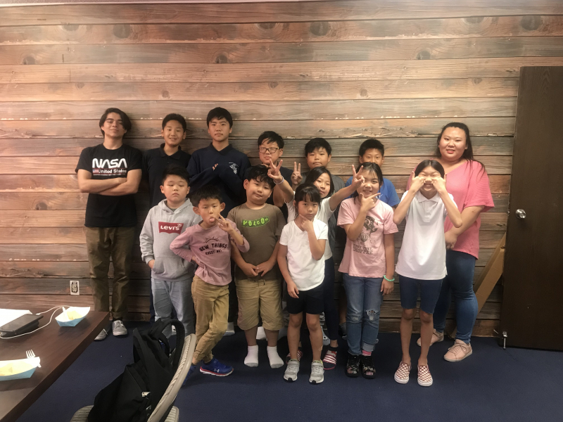Student participants in GLCRC's after school and Saturday school programs. 