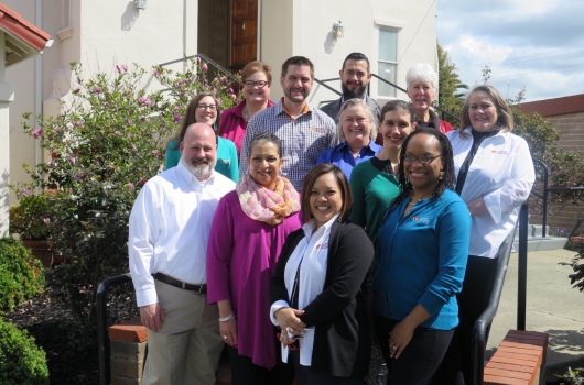 NBA Staff and partners group photo