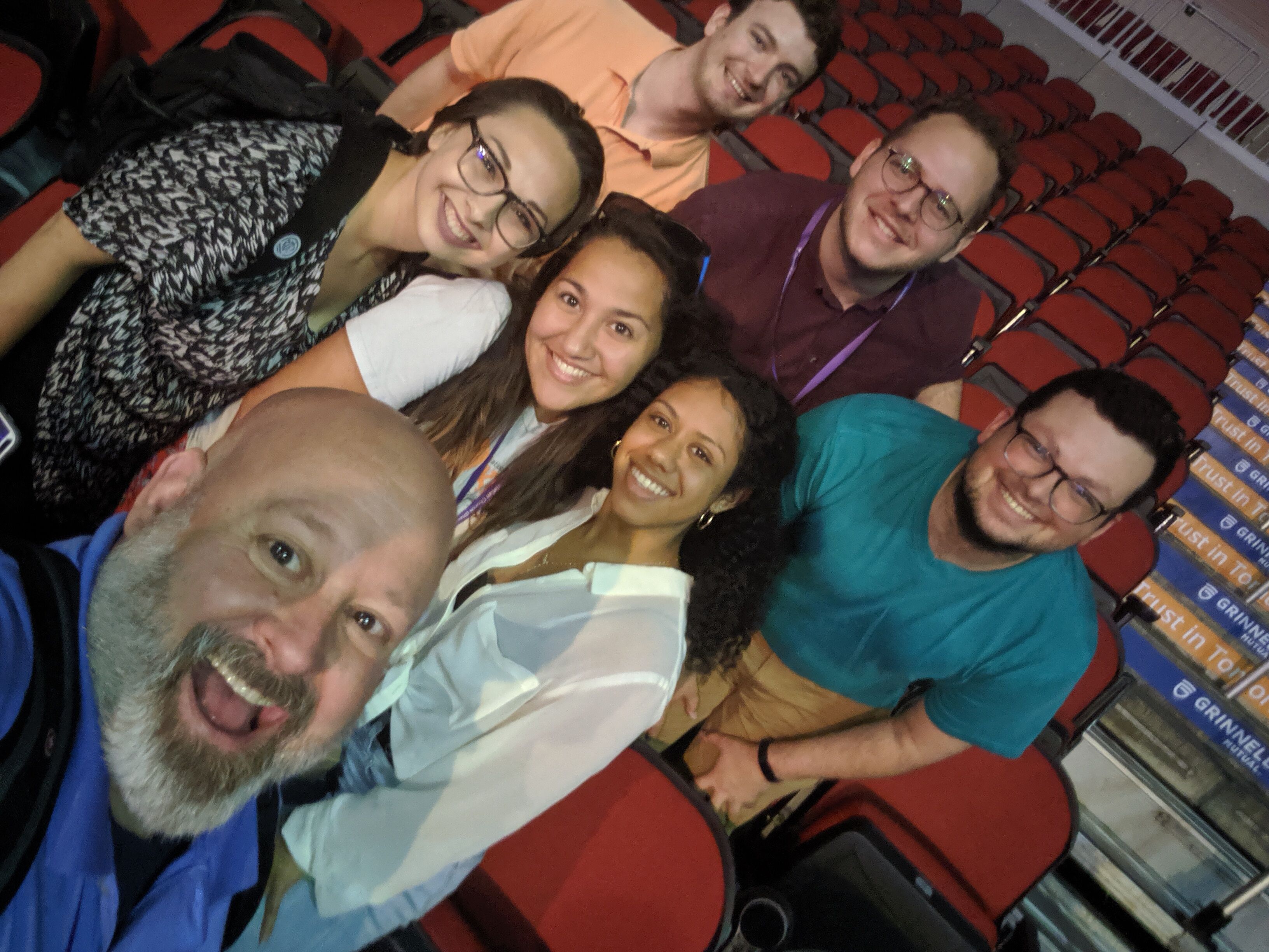 Current XPLOR residents and alumni at the 2019 General Assembly with President Mark Anderson